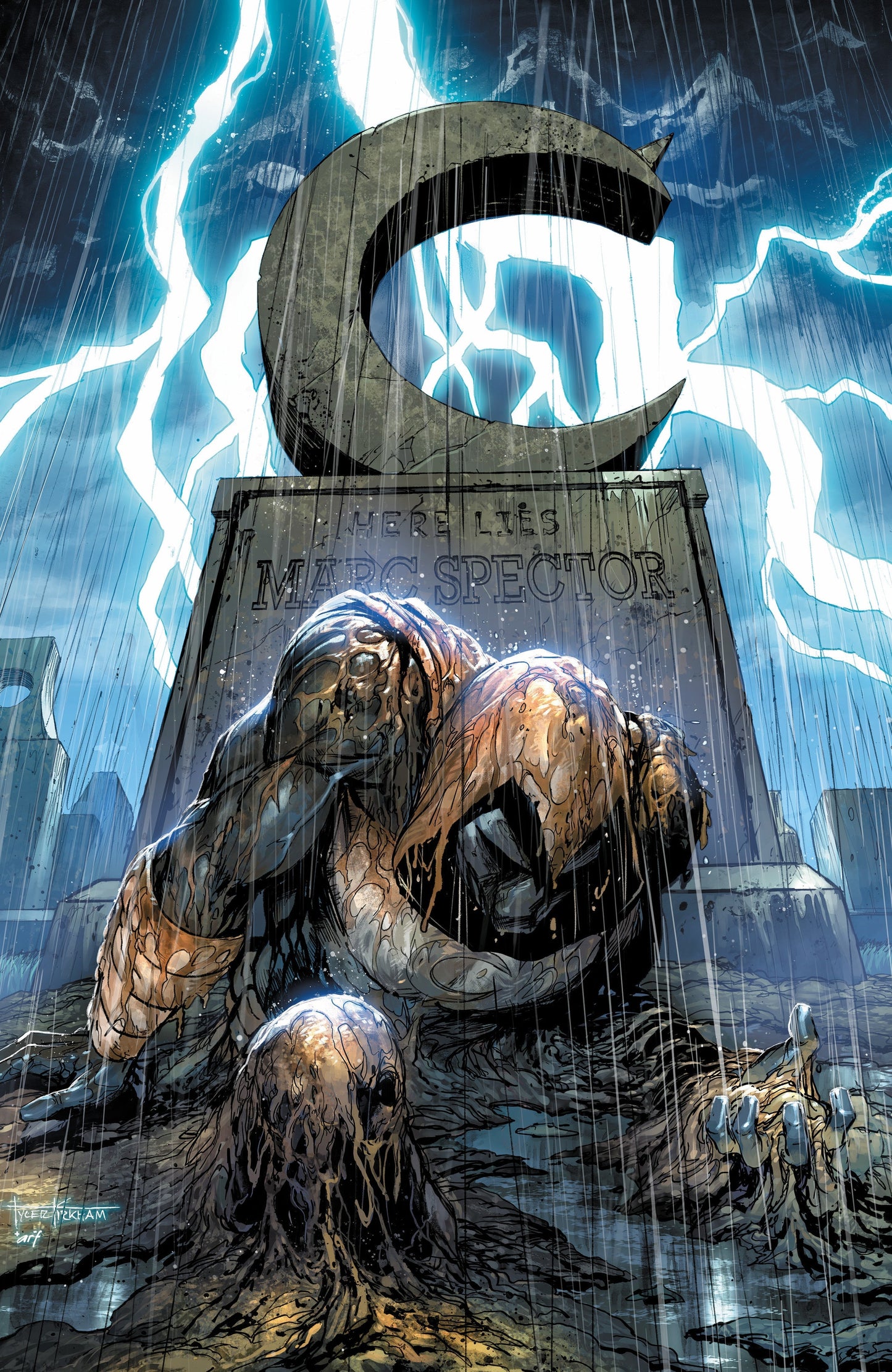 [Signed by Tyler Kirkham] MOON KNIGHT #30 UNKNOWN COMICS TYLER KIRKHAM EXCLUSIVE VIRGIN VAR [IN STOCK]