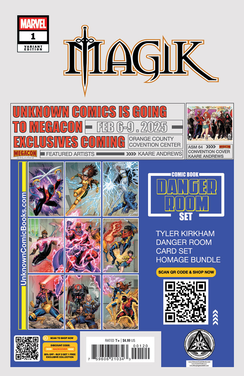 Magik #1 Unknown Comics Alexander Lozano Exclusive Var