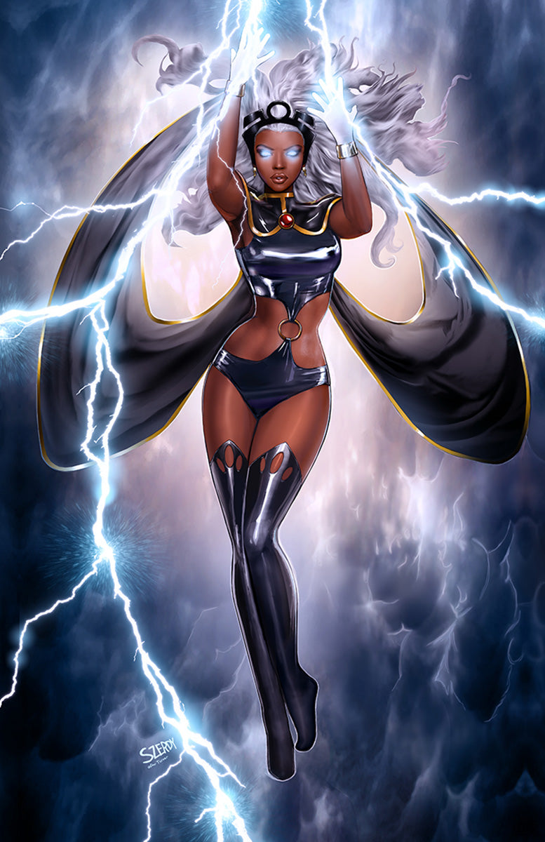 STORM #2 UNKNOWN COMICS NATHAN SZERDY EXCLUSIVE VIRGIN VAR