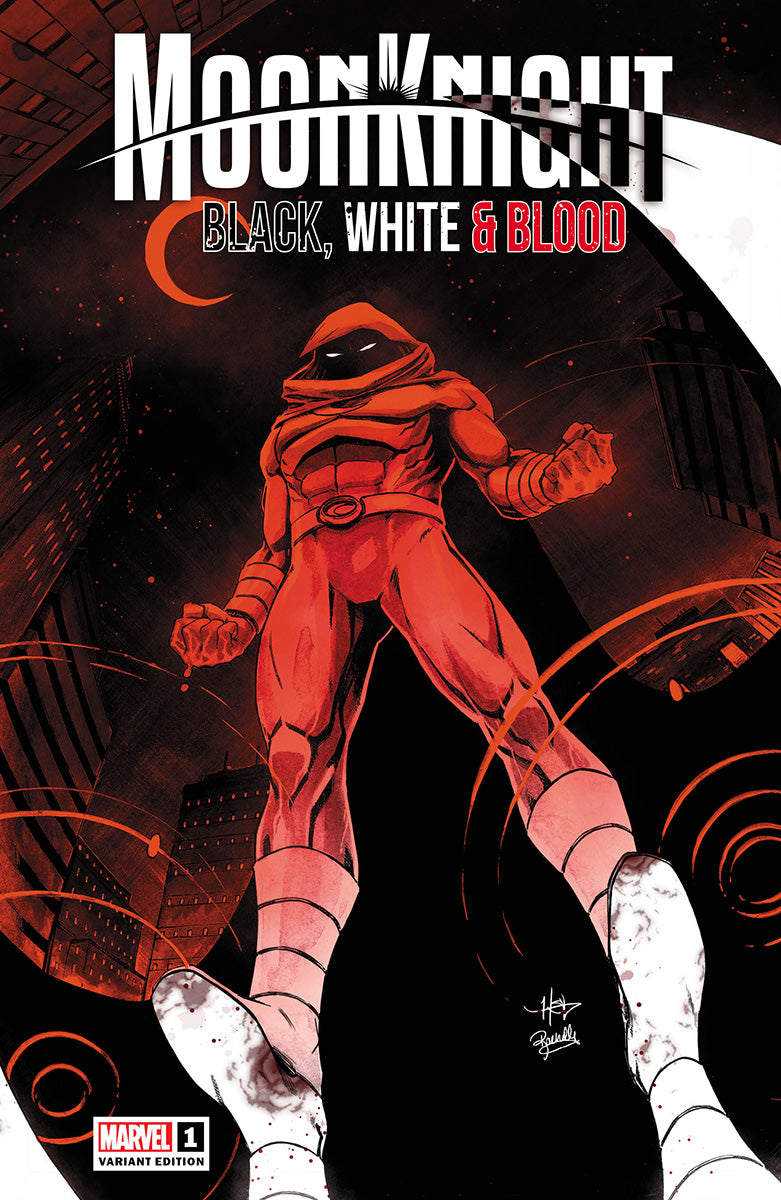 Moon Knight: Black, White & Blood 1 Unknown Comics Creees Exclusive Var
