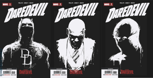 Daredevil #1 2 3 Marvel Television 5th 4th 3rd Print Set