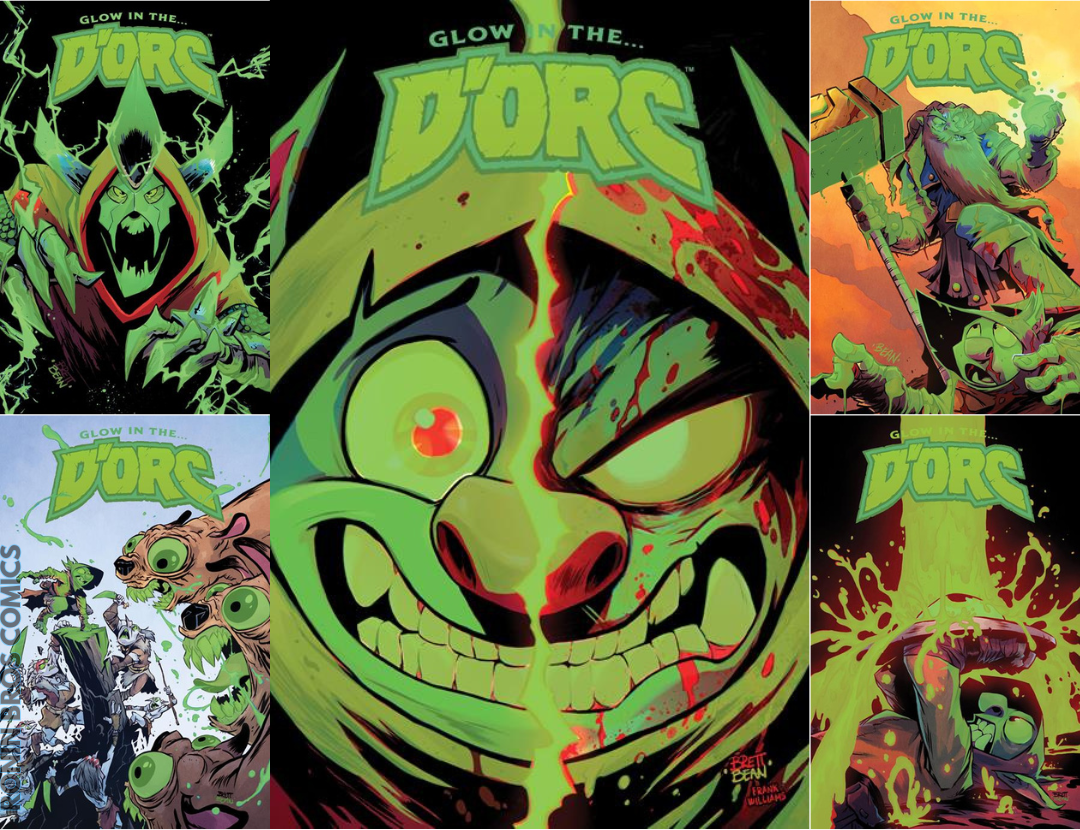 Dorc #1-5 5th Glow In The Dorc Variant Bundle