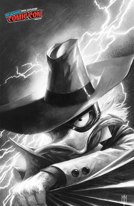 NEGADUCK #1 UNKNOWN COMICS MARCO MASTRAZZO EXCLUSIVE B&W NYCC VIRGIN VAR