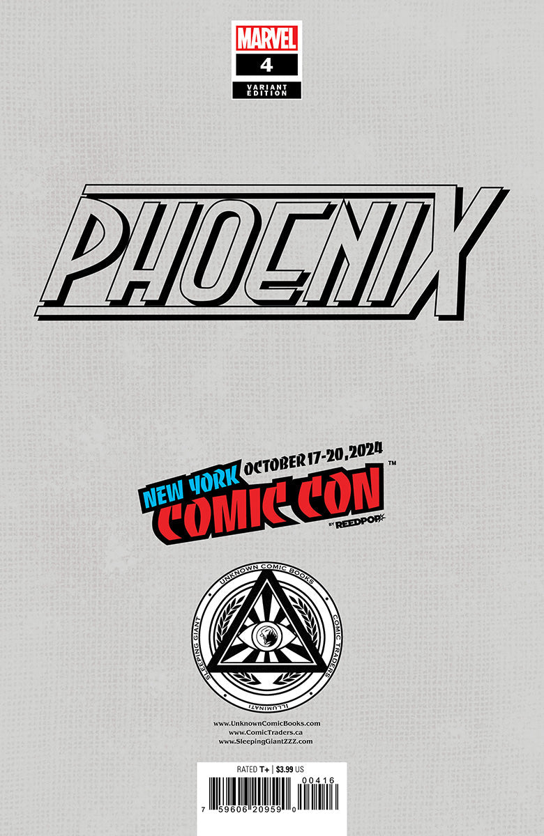 [Foil] Phoenix #4 Unknown Comics Nathan Szerdy Exclusive Virgin Nycc 2024 Var