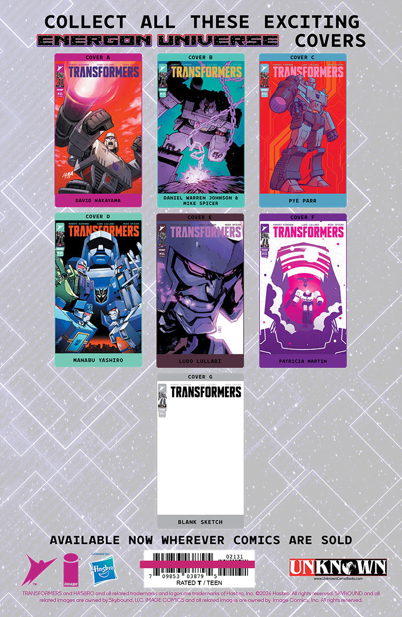 TRANSFORMERS #31 STEPHEN SEGOVIA EXCLUSIVE VIRGIN VAR