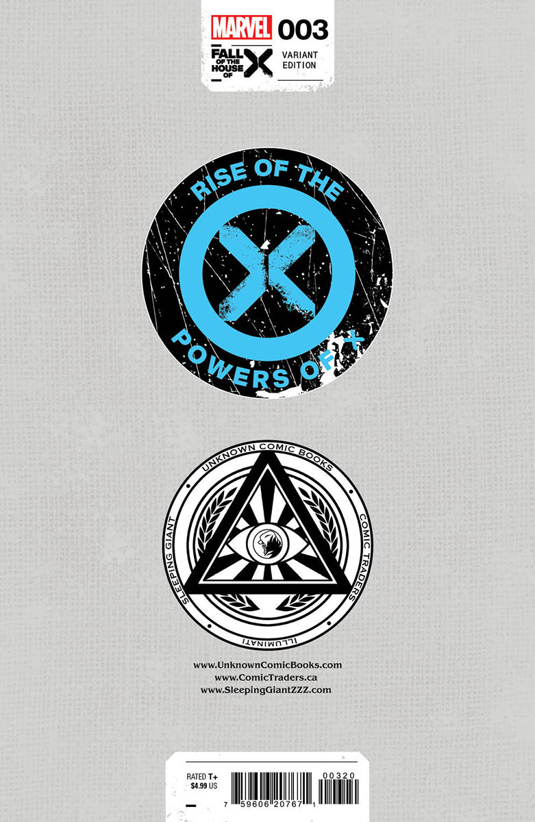 Rise Of The Powers Of X 3 Unknown Comics Ejikure Exclusive Connecting Var
