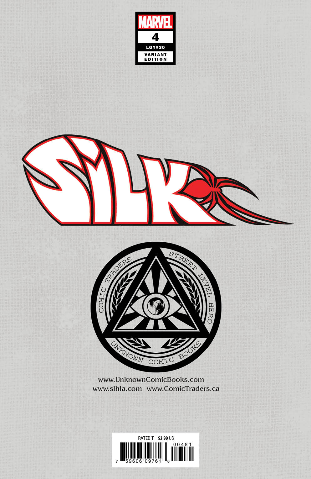 Silk #4 (Of 5) Unknown Comics Kael Ngu Exclusive Var