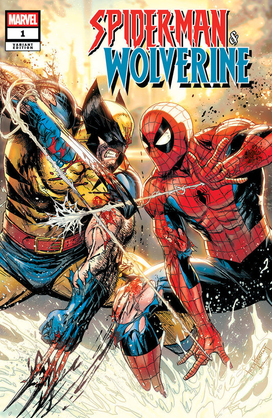 Spider-man & Wolverine #1 Unknown Comics Tyler Kirkham Exclusive Var