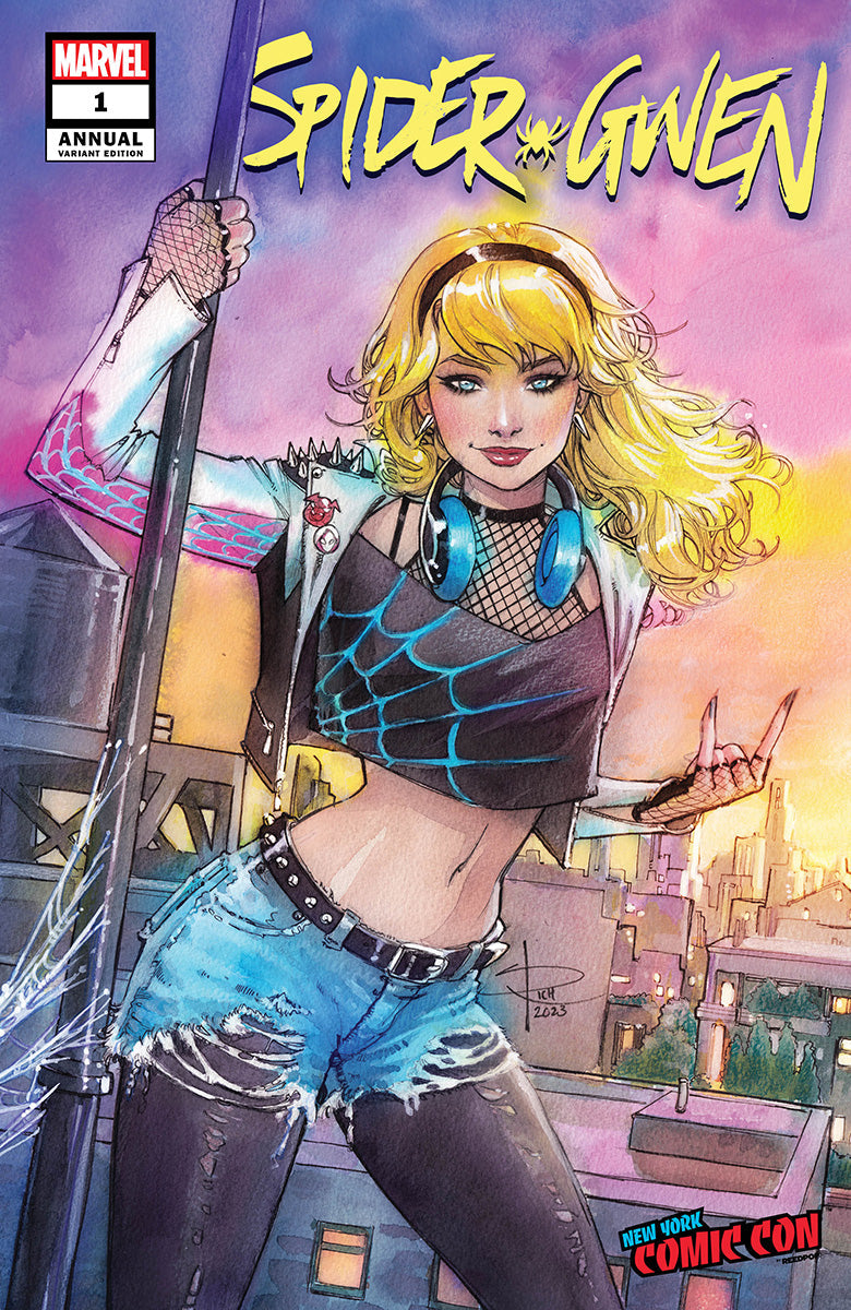 SPIDER-GWEN ANNUAL #1 [CHAOS] UNKNOWN COMICS SABINE RICH EXCLUSIVE NYCC VAR