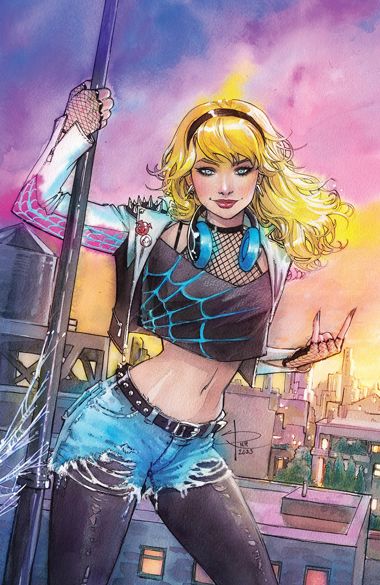SPIDER-GWEN ANNUAL #1 [CHAOS] UNKNOWN COMICS SABINE RICH EXCLUSIVE NYCC VIRGIN VAR