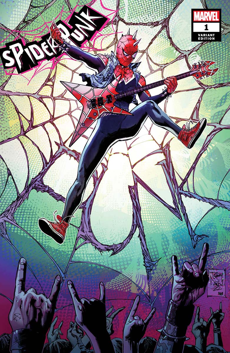 Spider-Punk 1 Unknown Comics Tony Daniel Exclusive Var