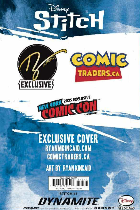 Stitch #1 - NYCC 2025 Exclusive Ryan Kincaid Variant