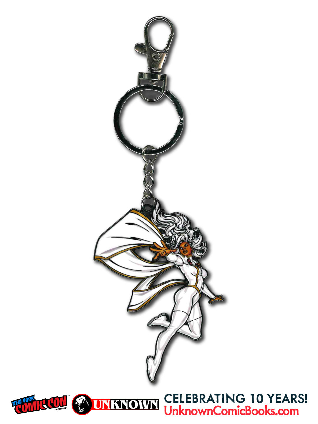 Storm Keychain NYCC 2026 | David Nakayama | Unknown Comic Books Exclusive