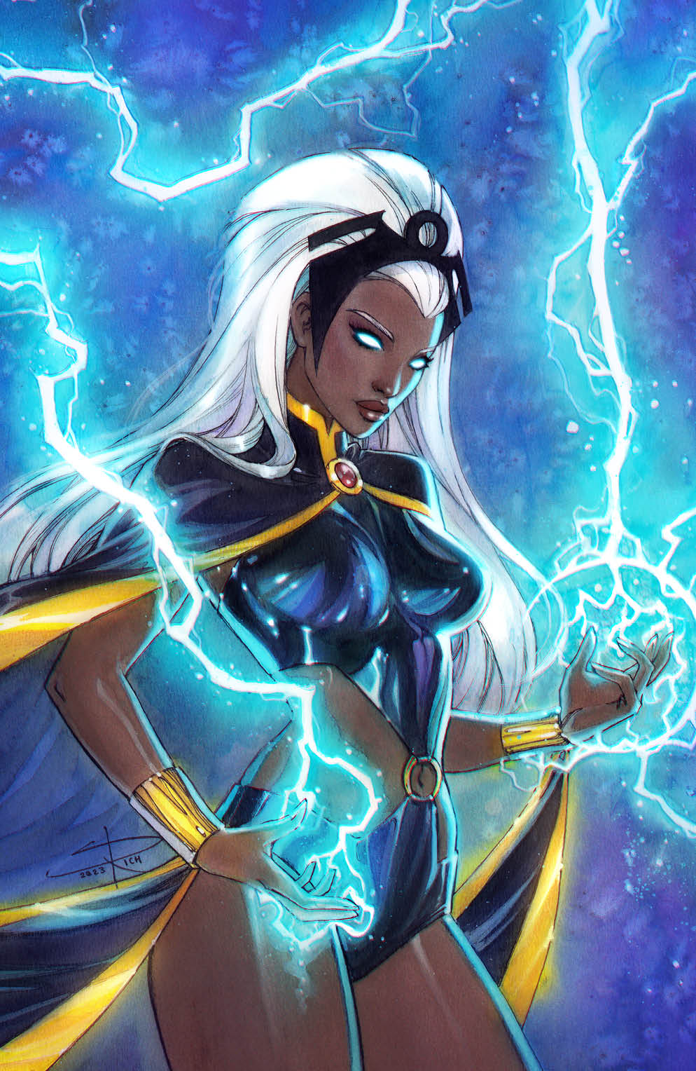 Storm #1 Unknown Comics Sabine Rich Exclusive Virgin Var