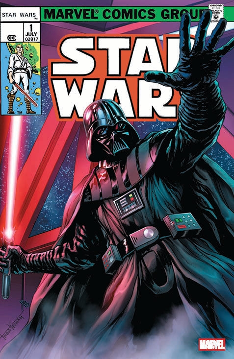 Star Wars #1 Facsimile Comics Spot Tyler Kirkham C2E2 2025 Exclusive Var