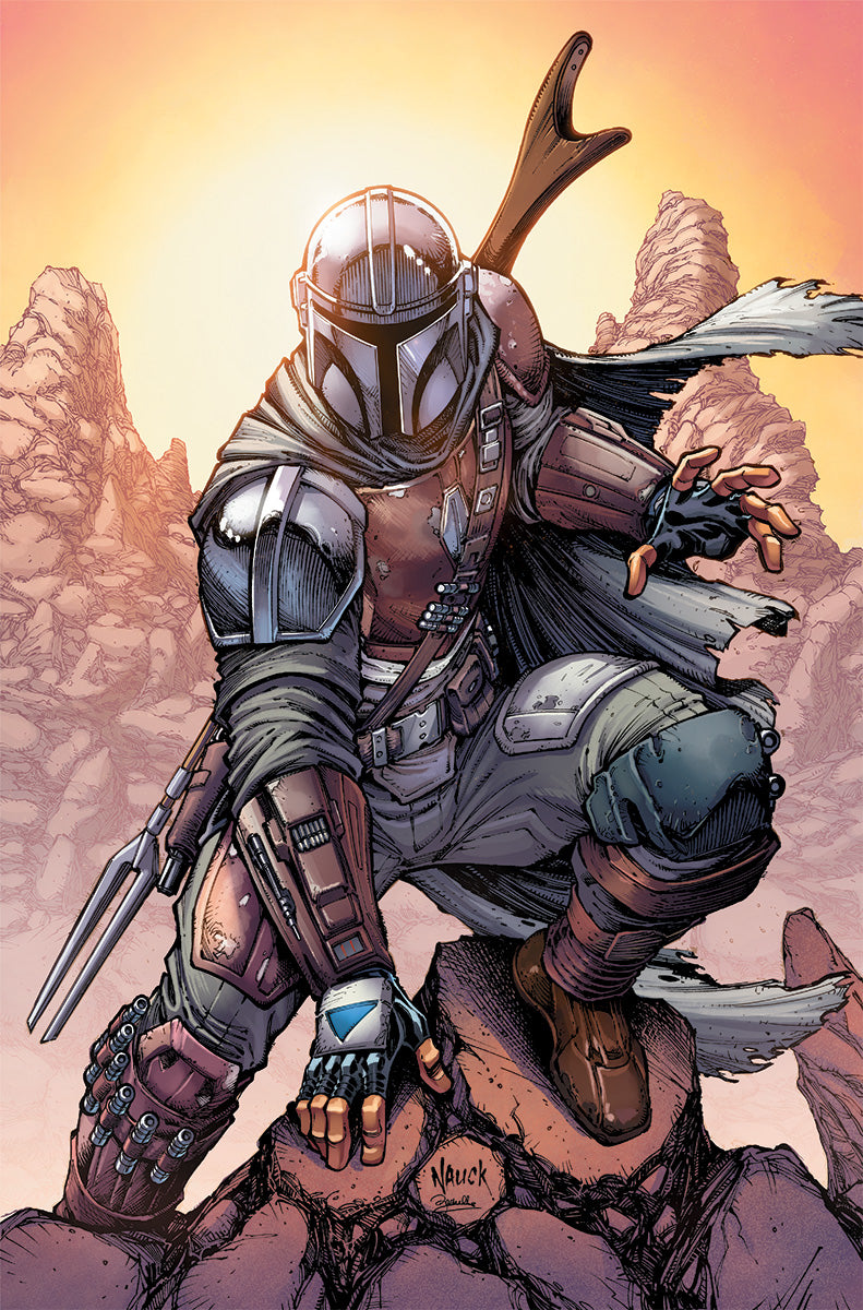 Star Wars: The Mandalorian #2 Unknown Comics Todd Nauck Virgin Exclusive Var