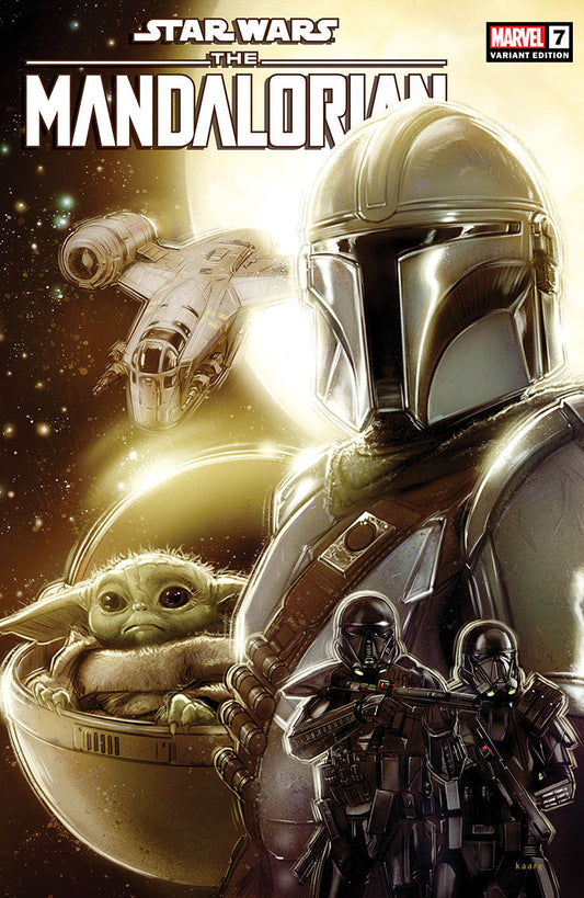 Star Wars: The Mandalorian #7 Unknown Comics Kaare Andrews Exclusive Var