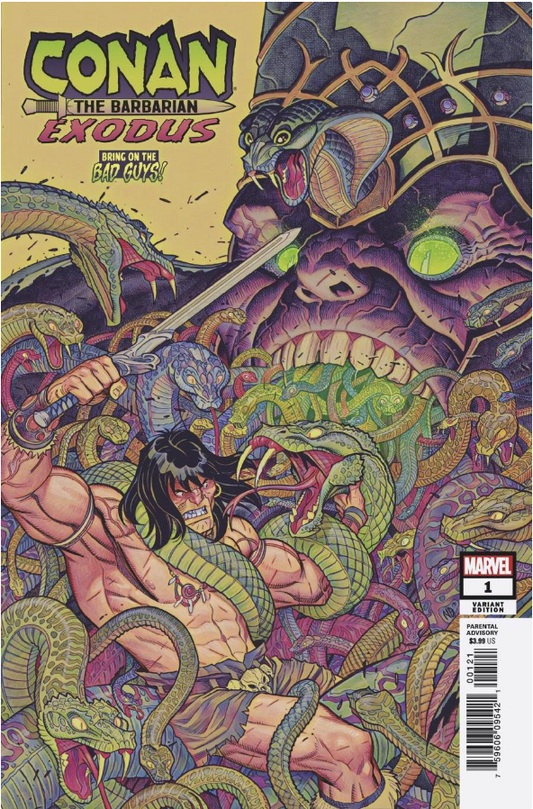 CONAN THE BARBARIAN EXODUS #1 BOBG VAR