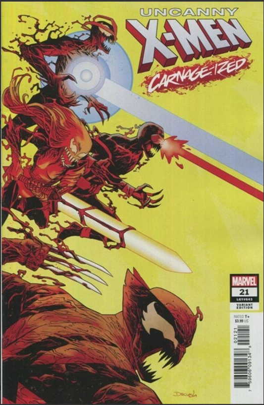 UNCANNY X-MEN #21 SHALVEY CARNAGE-IZED VAR