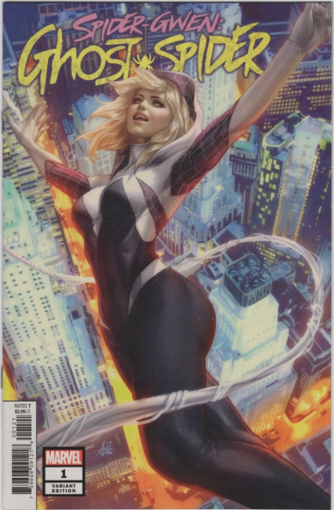 SPIDER-GWEN AKA GHOST SPIDER #1 ARTGERM VAR