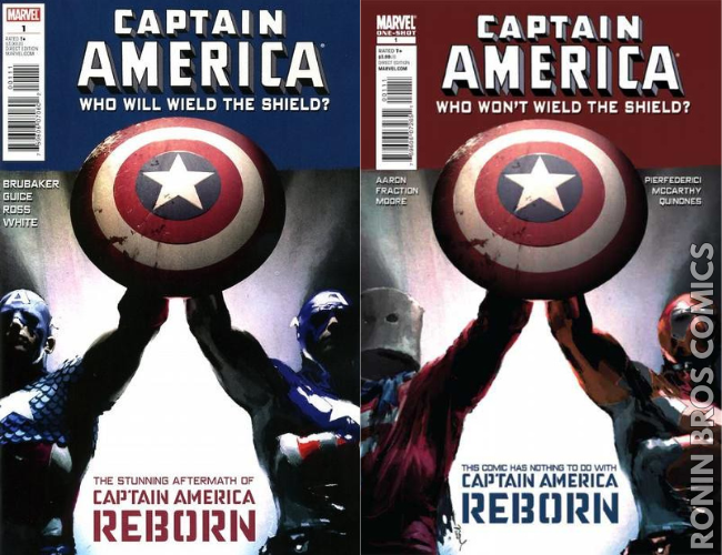 Captain America: Who Will Wield Shield? Who Won't Wield Shield? Set 2010