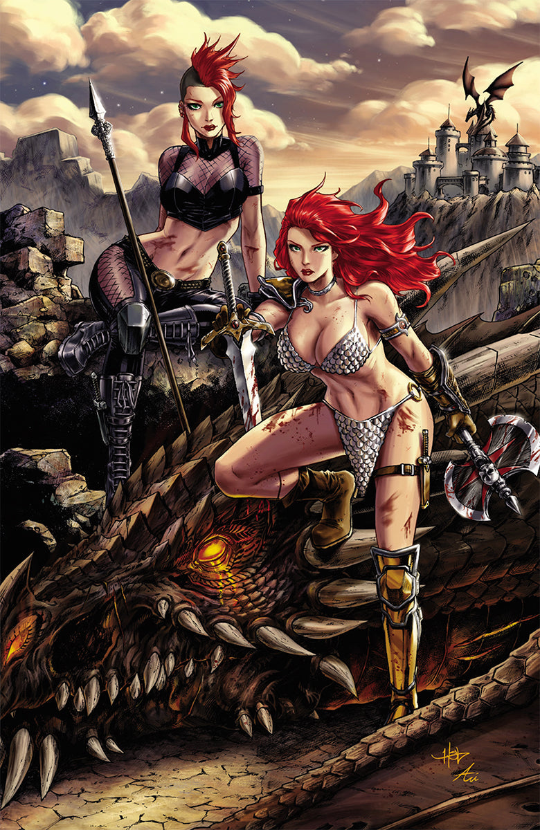 Red Sonja Age Of Chaos #3 Unknown Comics Creees Exclusive Virgin Var
