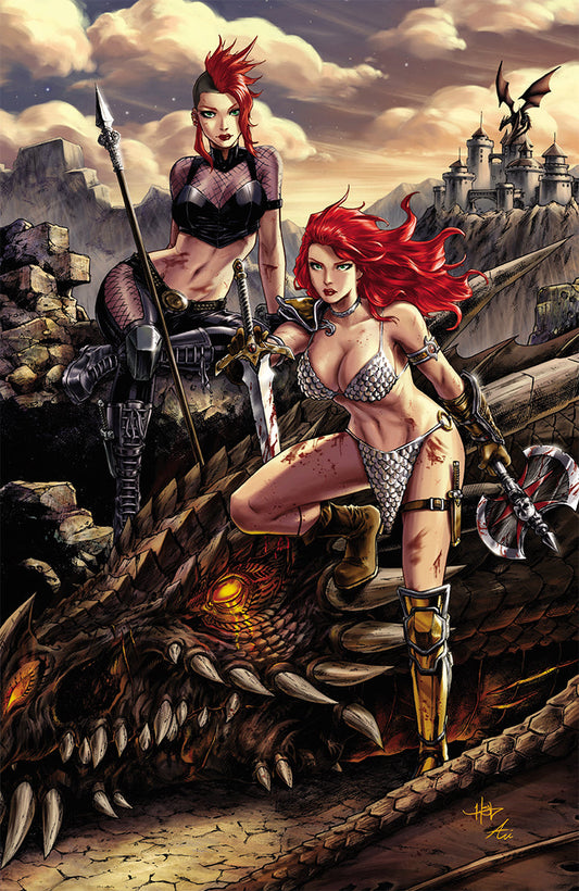 Red Sonja Age Of Chaos #3 Unknown Comics Creees Exclusive Virgin Var