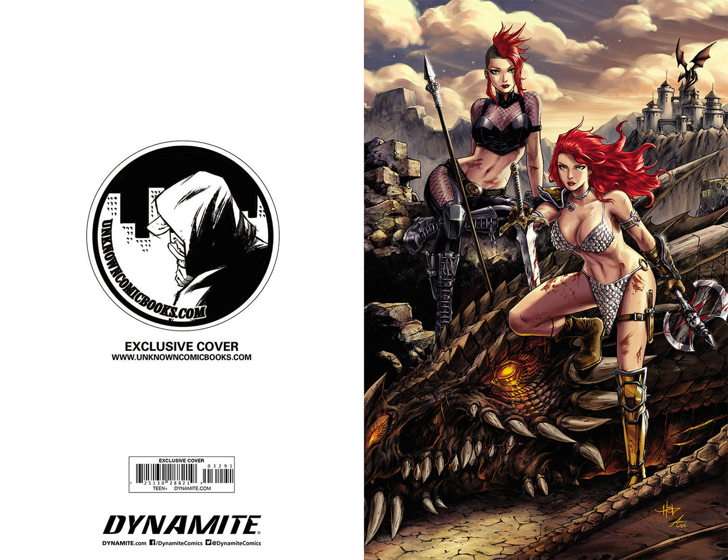Red Sonja Age Of Chaos #3 Unknown Comics Creees Exclusive Virgin Var
