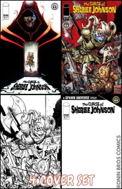 The Curse Of Sherlee Johnson #1 (4 Cover Lot A,B,C,D)