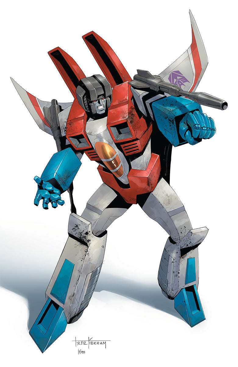 Transformers #18 Unknown Comic Tyler Kirkham Virgin Var