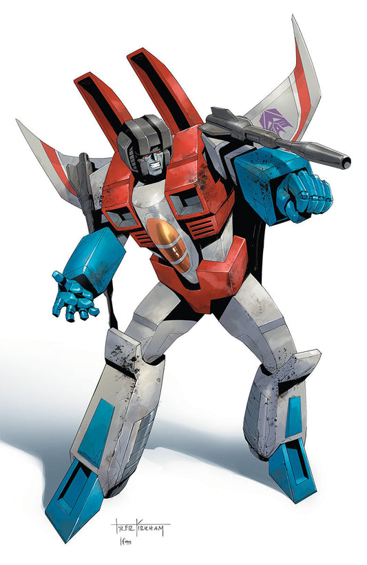 Transformers #18 Unknown Comic Tyler Kirkham Virgin Var