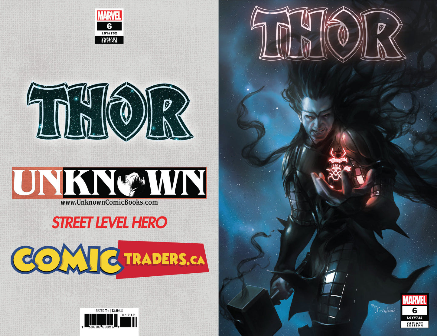 Thor #6 Unknown Comics Miguel Mercado Exclusive Var