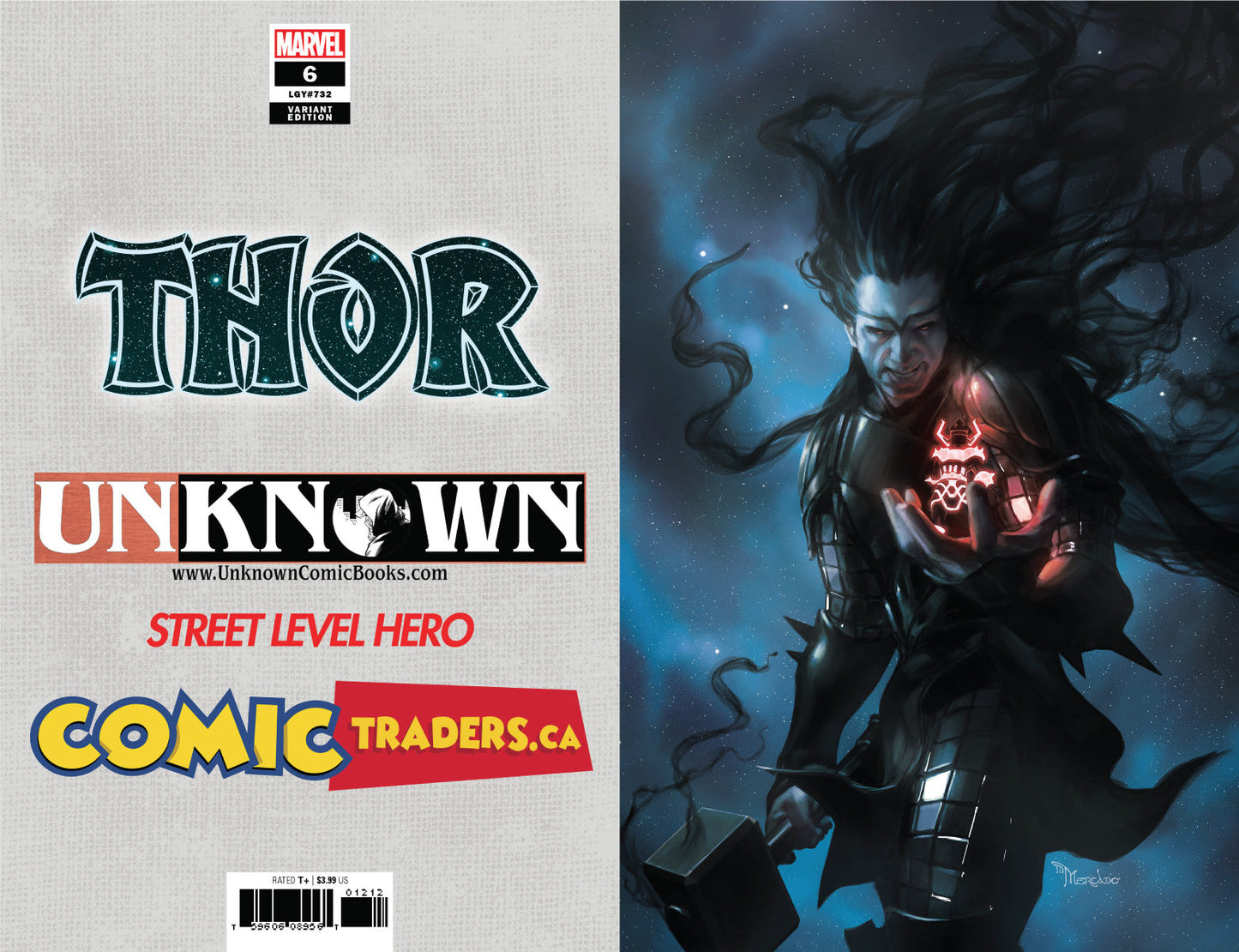 Thor #6 Unknown Comics Miguel Mercado Exclusive Virgin Var
