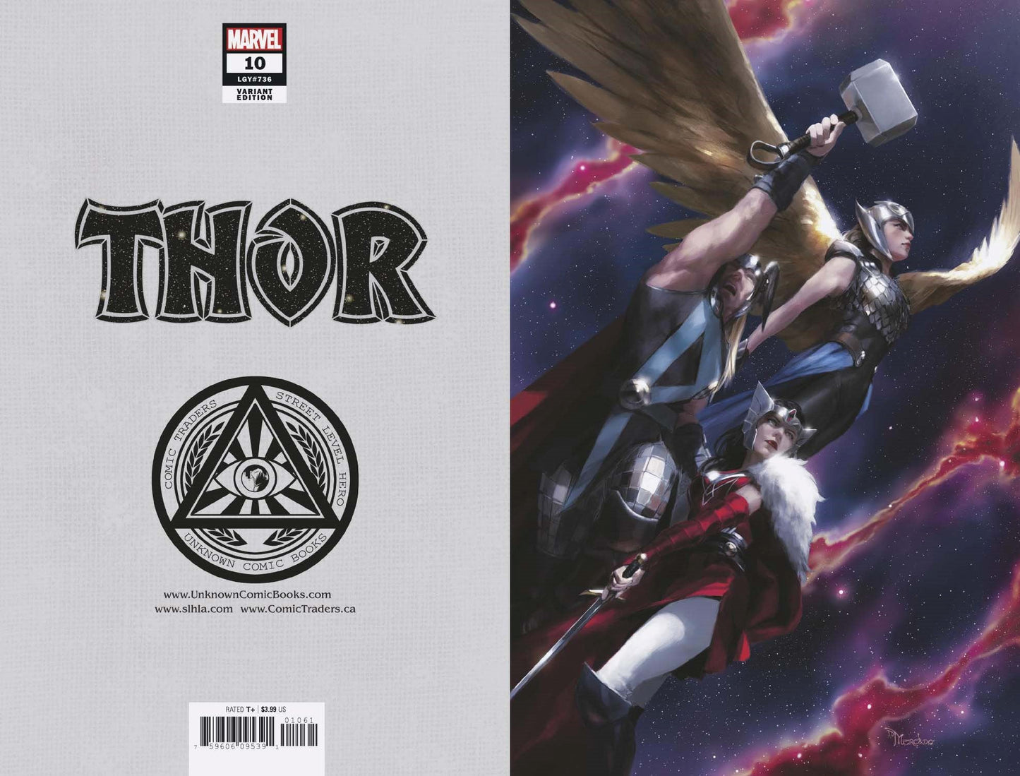 Thor #10 Unknown Comics Miguel Mercado Exclusive Virgin Var