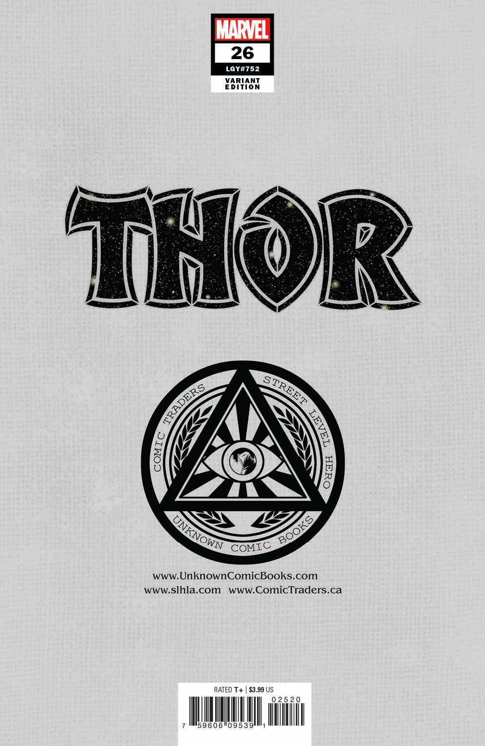 THOR #26 UNKNOWN COMICS TYLER KIRKHAM EXCLUSIVE VAR