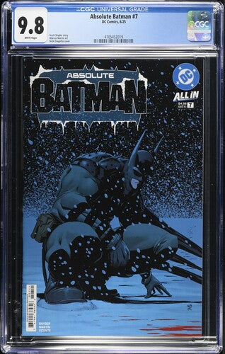 Absolute Batman #7 Cover A Nick Dragotta CGC 9.8 1st Print