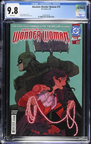 Absolute Wonder Woman #15 Cover A Hayden Sherman CGC 9.8