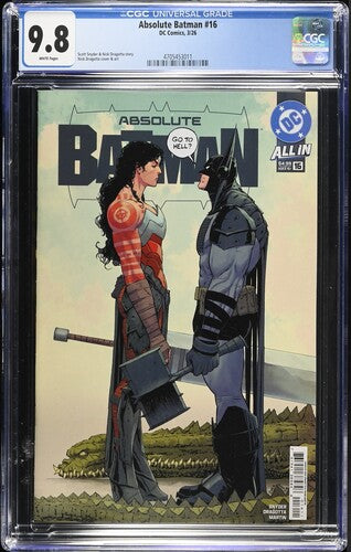 Absolute Batman #16 Cover A Nick Dragotta CGC 9.8