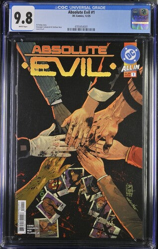 Absolute Evil #1 (One Shot) Cover A Camuncoli CGC 9.8
