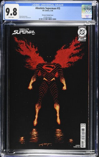 Absolute Superman #15 Cover D Juan Ferreyra CGC 9.8