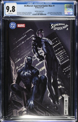 DC/Marvel Superman/Spider-Man #1 Gabriele Dell'Otto 1st Print CGC 9.8