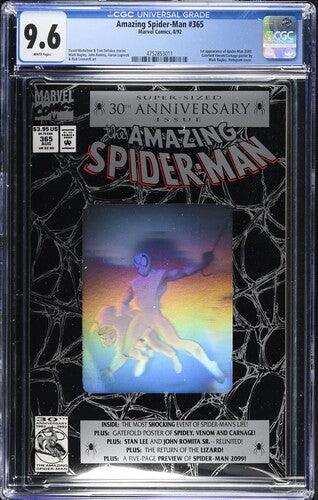 Amazing Spider-Man #365 Romita Sr. CGC 9.6 1st Spider-Man 2099