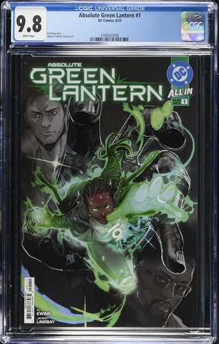 Absolute Green Lantern #1 Cover A Jahnoy Lindsay CGC 9.8