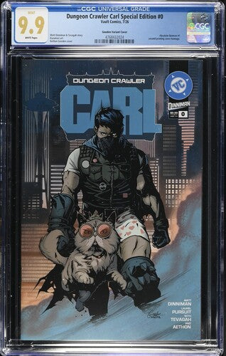 Dungeon Crawler Carl Special Edition #0 Gooden Homage CGC 9.9 Mint POP 2