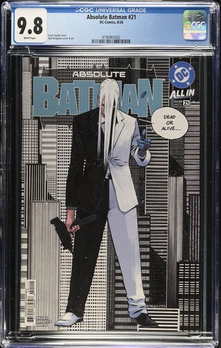 Absolute Batman #21 Cover A Nick Dragotta CGC 9.8