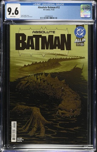 Absolute Batman #12 Cover A Nick Dragotta CGC 9.6 First Print