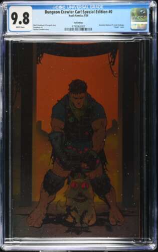 Dungeon Crawler Carl Special Edition #0 Gooden Homage Foil Virgin CGC 9.8