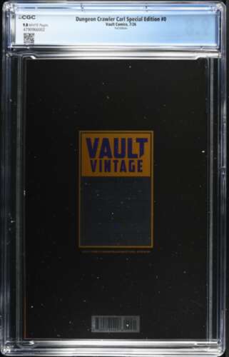 Dungeon Crawler Carl Special Edition #0 Gooden Homage Foil Virgin CGC 9.8