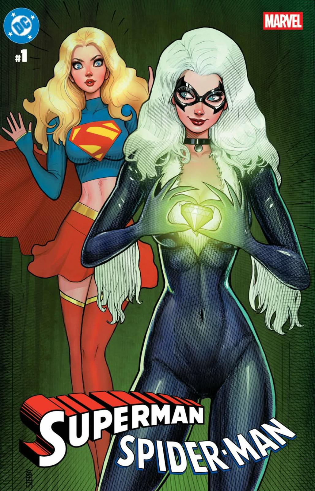 [FOIL] SUPERMAN SPIDER-MAN #1 NATHAN SZERDY EXCLUSIVE VAR