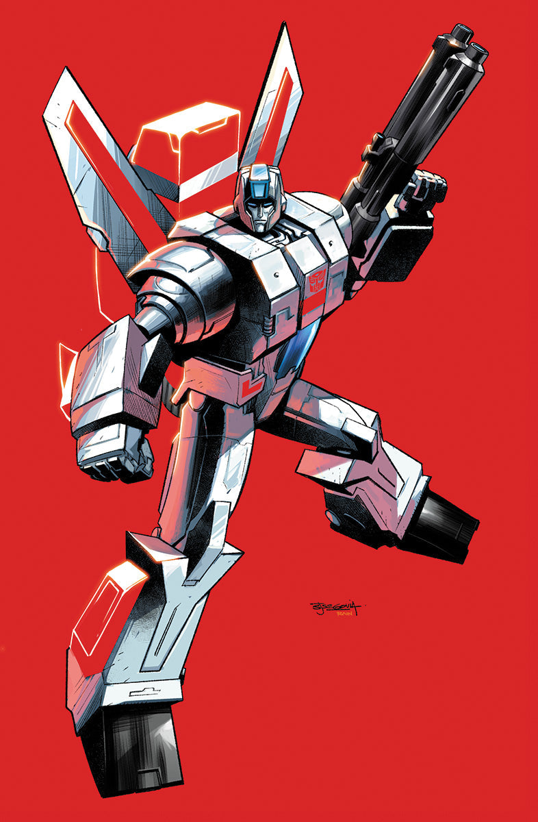 TRANSFORMERS #34 STEPHEN SEGOVIA CONVENTION EXCLUSIVE RED VIRGIN VAR